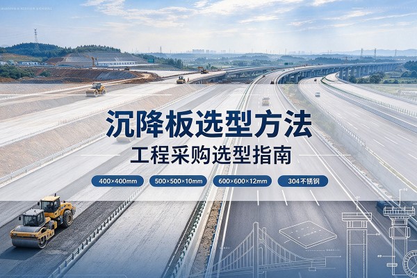 双台子沉降板选择方法