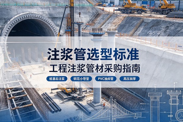 双台子注浆管选型标准